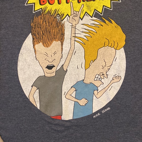Beavis and Butt-Head t-shirt gray small - Picture 3 of 7